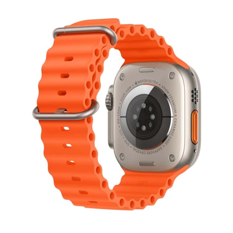 Smartwatch Ultra Pro con 2 correas ( naranja + Blanco )